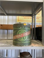 Edgemont crackers tin