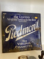 Antique Piedmont tobacco sign