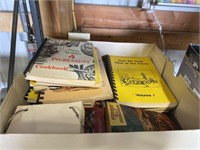 Cookbooks, cards and misc