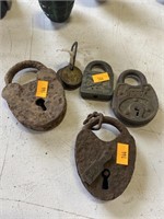 Antique locks and id tags
