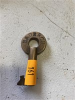 Antique B&O railroad key