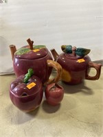 Apple teapots and misc