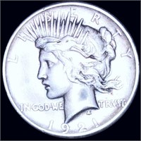 1921 Silver Peace Dollar LIGHTLY CIRCULATED