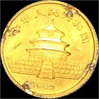 1985 Chinese Gold Panda UNCIRCULATED