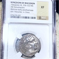 336-323 BC Alexander III Coin NGC - XF