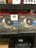 4 CTN VORNADO FANS