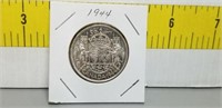 1944 Canada Silver 50 Cent