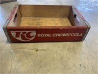 RC cola wooden crate