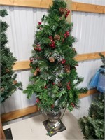 Approximately 3 1/2 foot tall Christmas tree