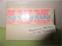 ORIGINAL BEE HIVE HOCKEY PICTURE TOKEN