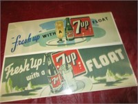 1948 7-UP SODA PAPER ADS