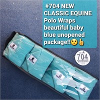 Tag # 704 - NWT CLASSIC EQUINE Polo Wraps