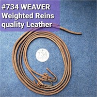 Tag #734 Weaver Weighted Reins