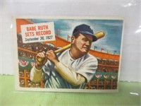 1954 BABE RUTH TOPPS SCOOP CARD