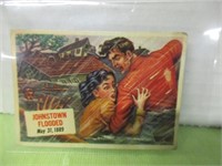 1954 JOHNSON FLOODING TOPPS SCOOP CARD