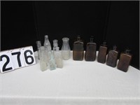 Group of old bottles