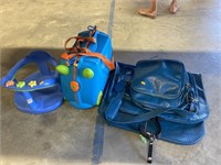 Bags and child’s items