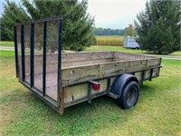 Landscaping trailer