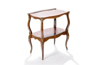 FRENCH ORMOLU MOUNTED MARQUETRY SIDE TABLE