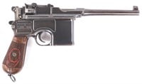 IMPERIAL GERMAN MAUSER C96 "RED 9" 9mm PISTOL