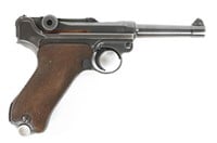 WWII GERMAN MAUSER MODEL P08 9mm PISTOL