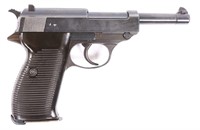 WWII GERMAN SPREEWERK "0" SERIES P.38 9mm PISTOL