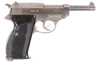 WWII GERMAN WALTHER "ac 43" P.38 9mm PISTOL