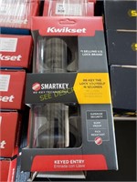 Kwikset Keyed Entry KA in 4's Smart Key Venetain B
