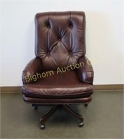 Executive Leather Chair w/ Arms