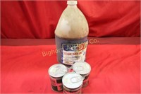 Chain Saw Bar Oil, 16 to 1 Two Cycle Oil