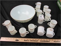 TOM AND JERRY SET WITH 14 CUPS
