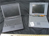 TWO OLD APPLE LAPTOPS G3 IS ONE AS IS