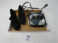 JACLYN SMITH PURSE AND 7 1/2 SHOES