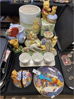 Lot of Disney Winnie the Pooh ceramics.