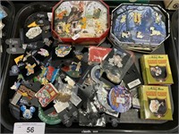 Lot of Disney enamel pins.