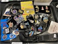 Lot of Disney enamel pins.