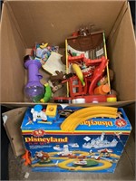 Lot of Disney toys.