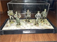 JUNGLE SQUAD BY RON SPICER VERY HEAVY FINE PEWTER
