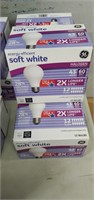 2 Boxes GE energy-efficient halogen light bulbs