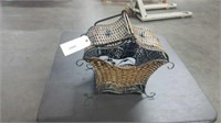 Wicker Basket W/ Handle