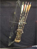 PSE Nova 4 archery compound bow & arrows