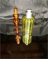Vintage Parfumie bottles x2 no markings