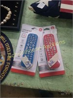Pair of new universal remotes
