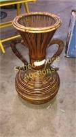 Bamboo basket roughly 20” tall