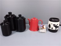 Scentsy Warmer, Cannisters & Teapot