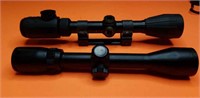 Pair of Rifle Scopes Bushnell 3x-9x 40