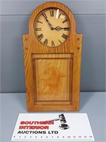 Wood Glassics Frederic Remington Clock
