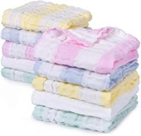 Baby Muslin Washcloths, Momcozy Baby Washcloths