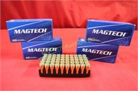 Ammo: 9mm 200 Rounds in lot Magtech 115 Gr. FMJ