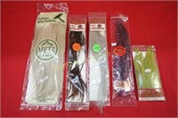 Fly Tying Feathers 5 Packs in Lot